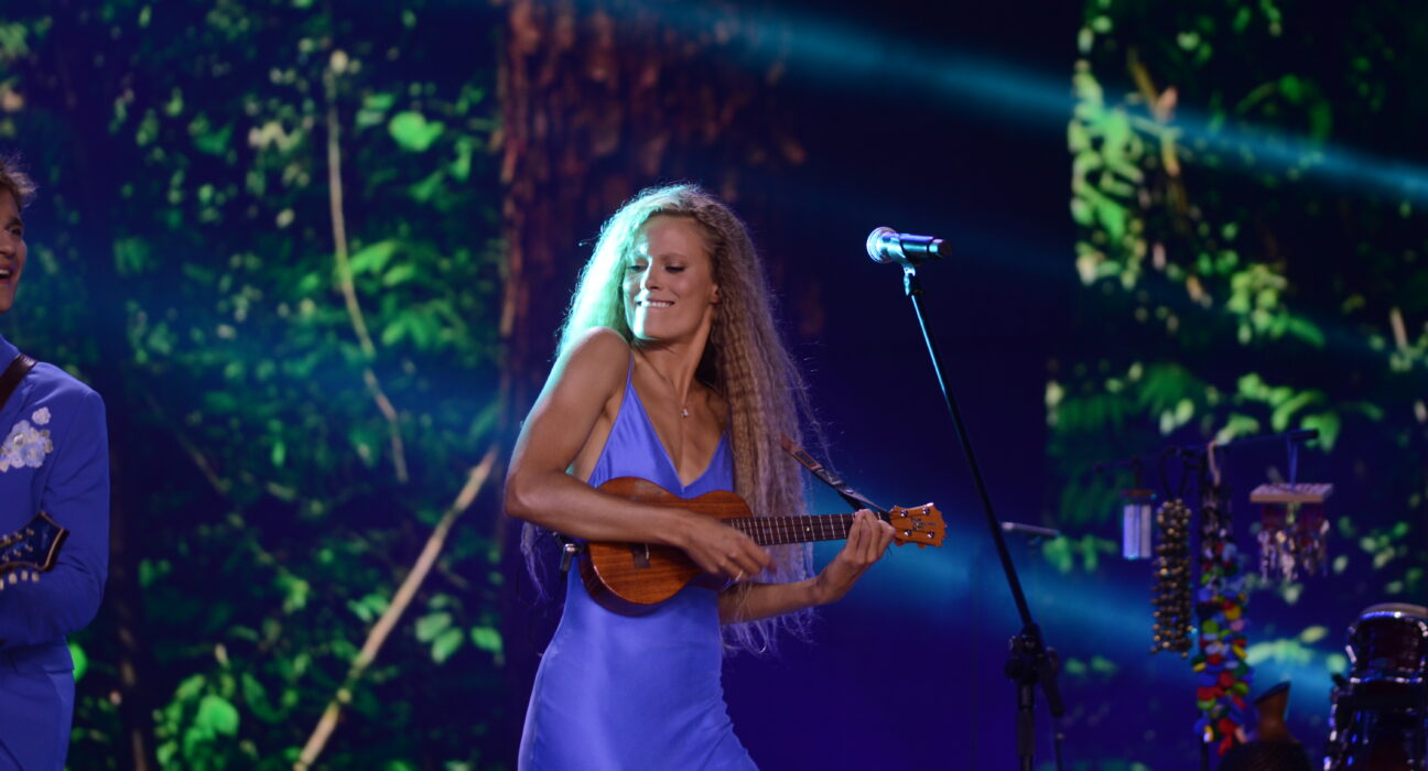 Julia Pietrucha podczas koncertu